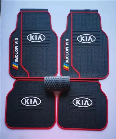 Matiau Car Print BMW Defnydd Cyffredinol 5 pcs/set PVC Mats